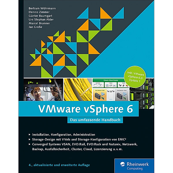VMware vSphere 6, Günter Baumgart, Dennis Zimmer, Bertram Wöhrmann, Urs Stephan Alder, Marcel Brunner, Jan Große