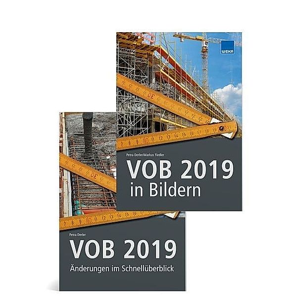 VOB 2019 in Bildern / VOB 2019 - Änderungen im Schnellüberblick, 2 Bde., Petra Derler, Markus Fiedler