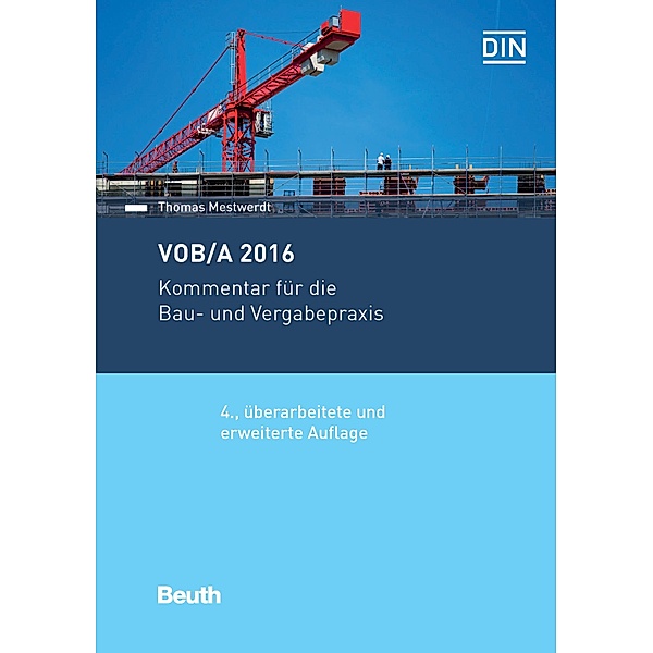 VOB/A + VOB/B 2016, Uwe Diehr, Thomas Mestwerdt
