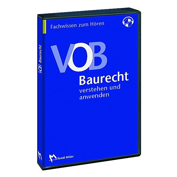 VOB Baurecht - verstehen und anwenden,1 Audio-CD, Wolfgang Reinders