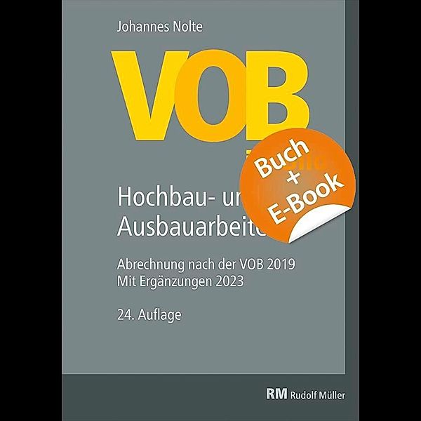 VOB im Bild-Hochbau-und Ausbauarbeiten-mit E-Book, Johannes Nolte