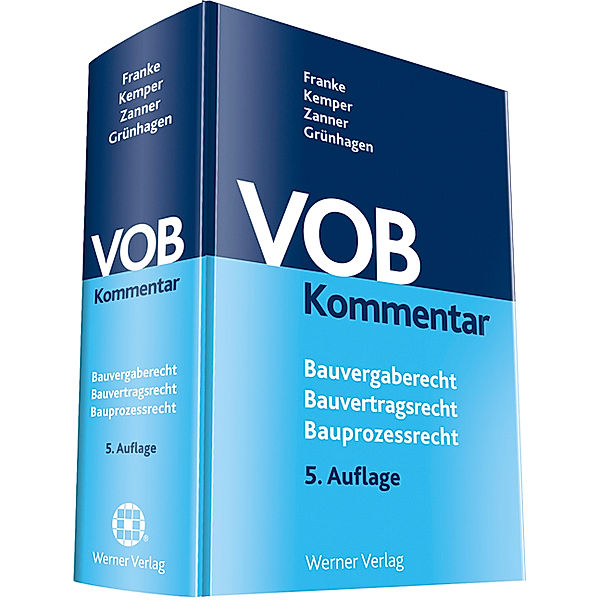 VOB-Kommentar, Horst Franke, Ralf Kemper, Christian Zanner, Matthias Grünhagen