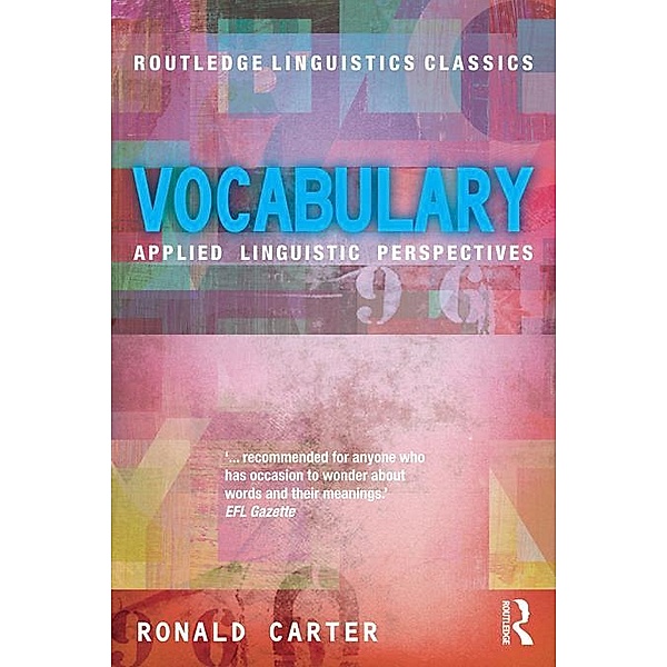 Vocabulary, Ronald Carter