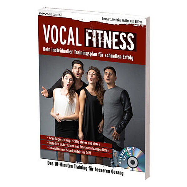 Vocal Fitness, m. 1 Audio-CD, Walter von Bülow, Lennart Jeschke