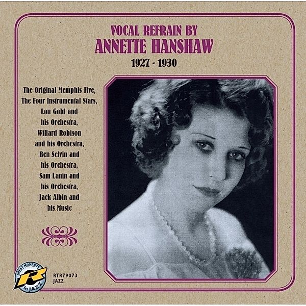 Vocal Refrain, Annette Hanshaw