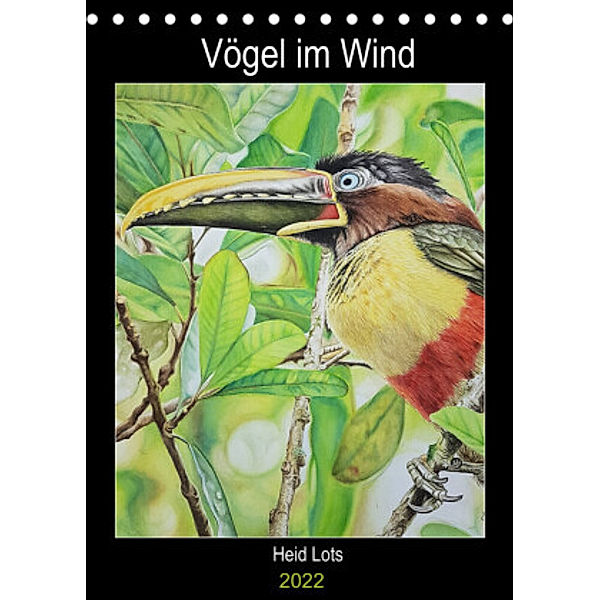 Vögel im Wind (Tischkalender 2022 DIN A5 hoch), Heidi Lots