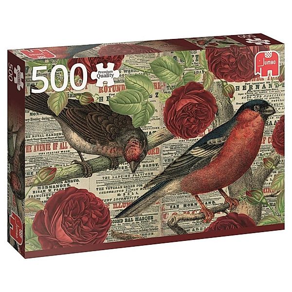 Vögel lieben Blumen (Puzzle)