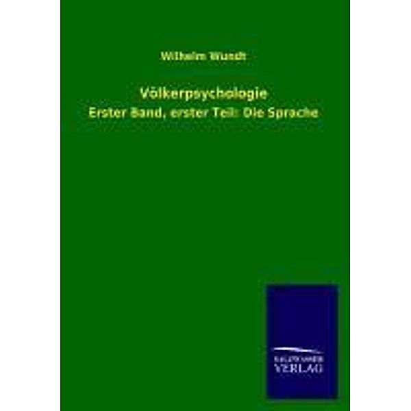 Völkerpsychologie.Bd.1/1, Wilhelm Wundt