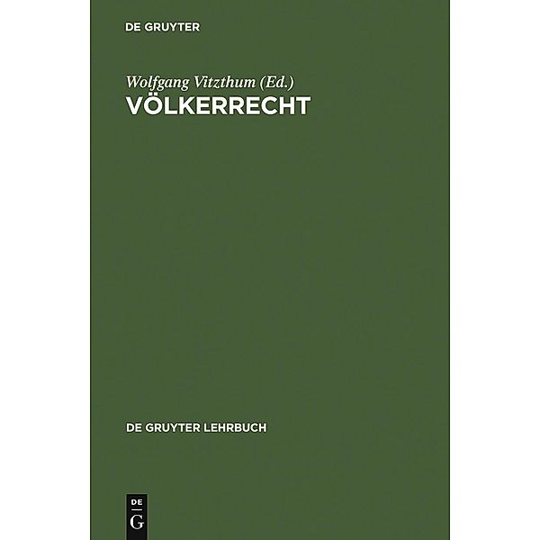 Völkerrecht / De Gruyter Lehrbuch