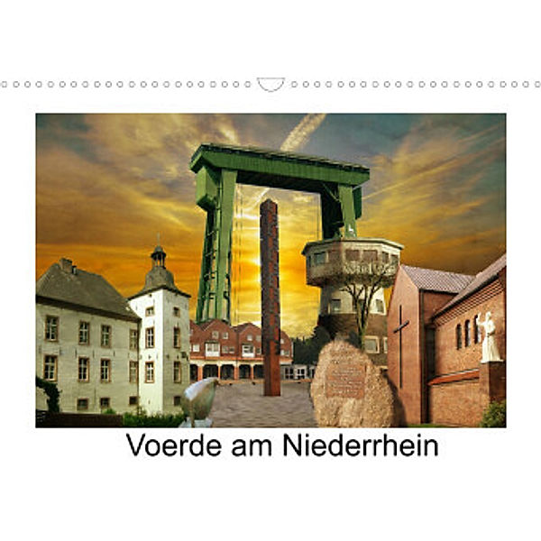 Voerde am Niederrhein (Wandkalender 2022 DIN A3 quer), Christine Daus