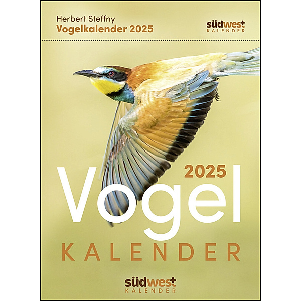 Vogelkalender 2025  - Tagesabreisskalender zum Aufstellen oder Aufhängen, Herbert Steffny