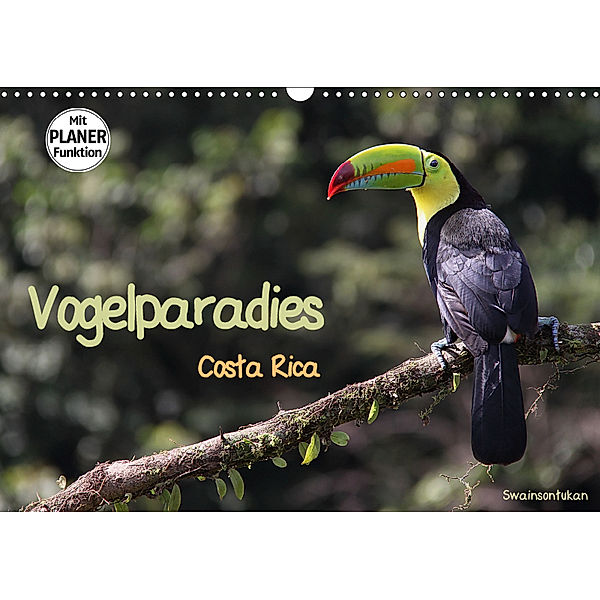 Vogelparadies Costa Rica (Wandkalender 2019 DIN A3 quer), Walter Imhof