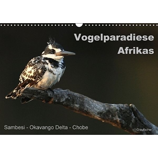 Vogelparadiese Afrikas - Sambesi, Okavango Delta, Chobe (Wandkalender 2016 DIN A3 quer), Michael Herzog