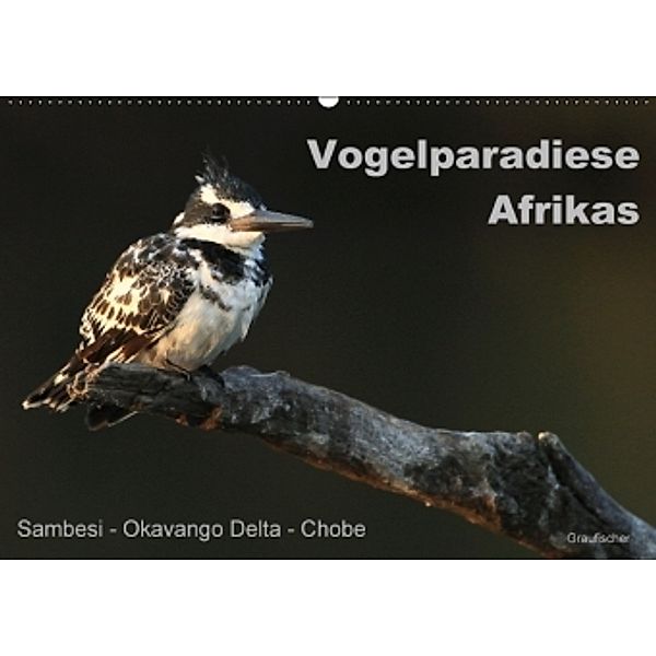 Vogelparadiese Afrikas - Sambesi, Okavango Delta, Chobe (Wandkalender 2016 DIN A2 quer), Michael Herzog