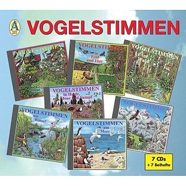 Vogelstimmen, 7 Audio-CDs, Andreas Schulze, Alfred Werle, JEAN C. ROCHE