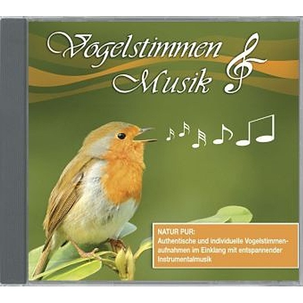 Vogelstimmen & Musik,1 Audio-CD, Karl-Heinz Dingler, Guy M. Laurent