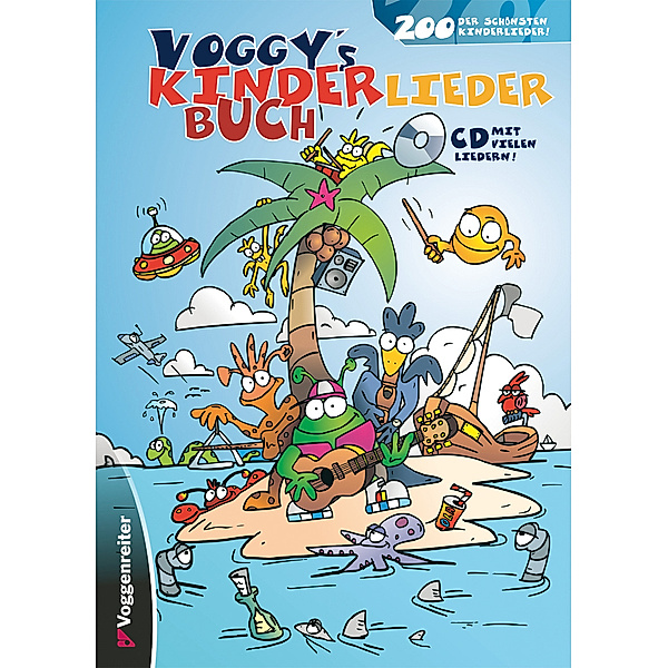 Voggy's Kinderliederbuch, mit Audio-CD, Martina Holtz