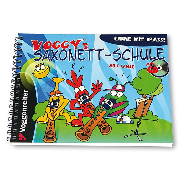 Voggy's Saxonett-Schule, m. Audio-CD, Klaus Dapper