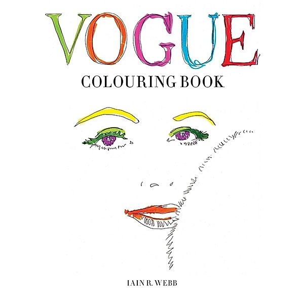 Vogue Colouring Book, Iain Webb