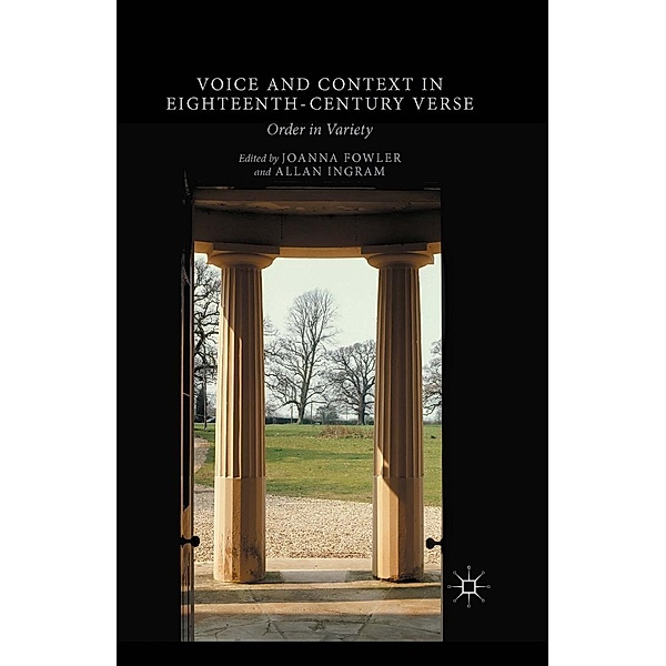 Voice and Context in Eighteenth-Century Verse