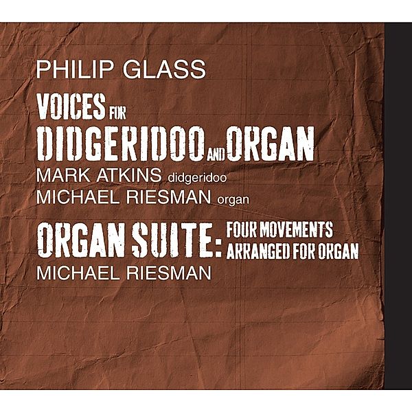 Voices For Didgeridoo And Organ/Organ Suite, Atkins, Riesman