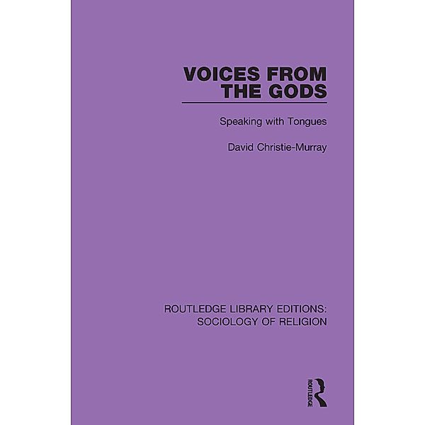 Voices from the Gods, David Christie-Murray