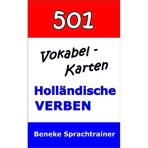 Vokabel-Karten Holländische Verben, Beneke Sprachtrainer