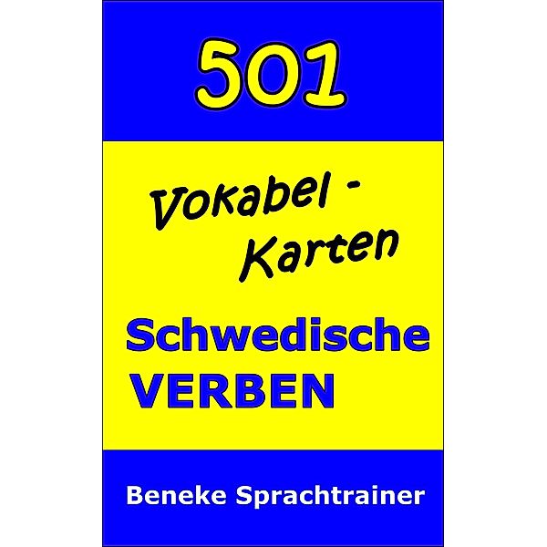 Vokabel-Karten Schwedische Verben, Christian Beneke