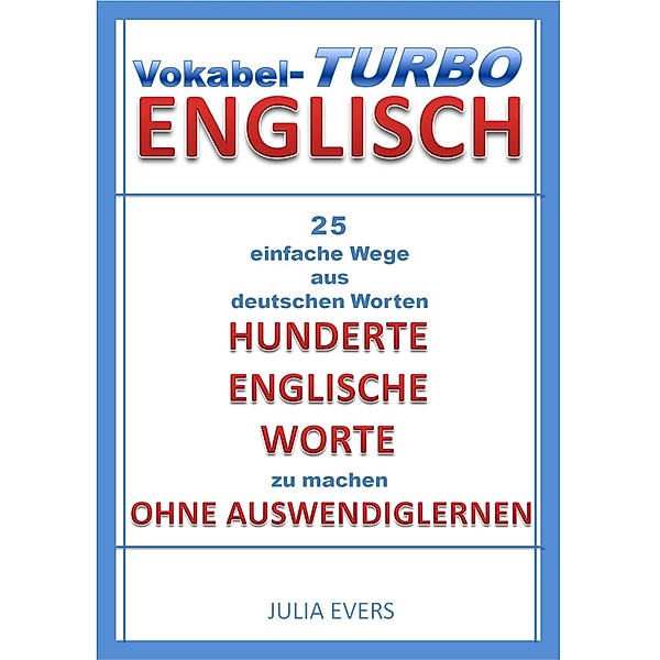 Vokabel-Turbo Englisch, Julia Evers