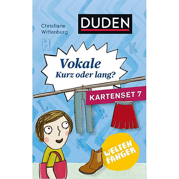 Duden / Bibliographisches Institut, Duden Vokale Kurz oder lang? (Spiel-Zubehör).Kartenset.7, Christiane Wittenburg