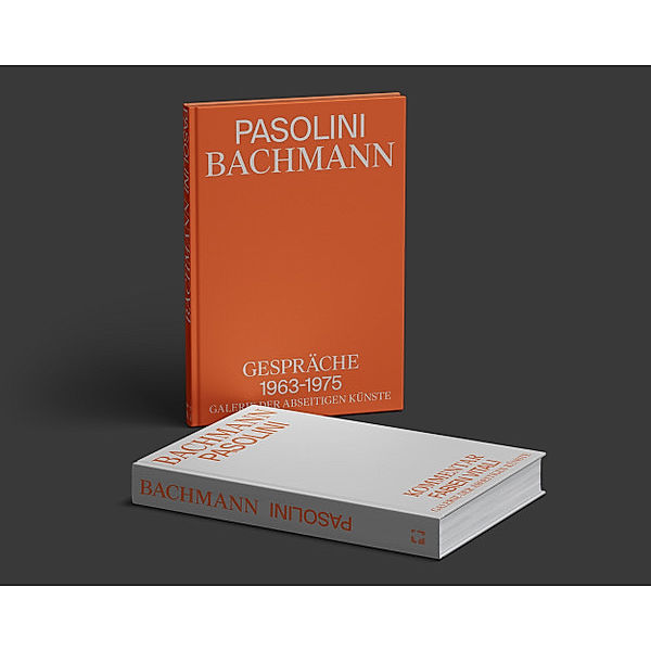 Vol. 1: Pasolini. Bachmann. Gespräche 1963-1975 / Vol. 2: Bachmann. Pasolini. Kommentar von Fabien Vitali, m. 1 Buch, 2 Teile, Fabien Vitali, Bachmann Gideon
