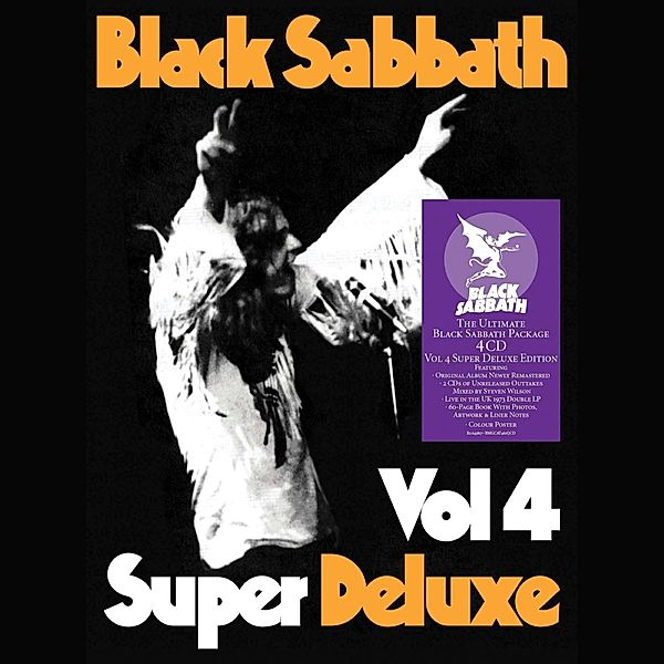 Vol.4 (Super Deluxe 4cd Box Set), Black Sabbath