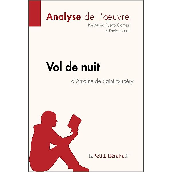 Vol de nuit d'Antoine de Saint-Exupéry (Analyse de l'oeuvre), Lepetitlitteraire, Maria Puerto Gomez, Paola Livinal