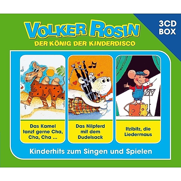 Volker Rosin 3-CD Liederbox Vol.1, Volker Rosin