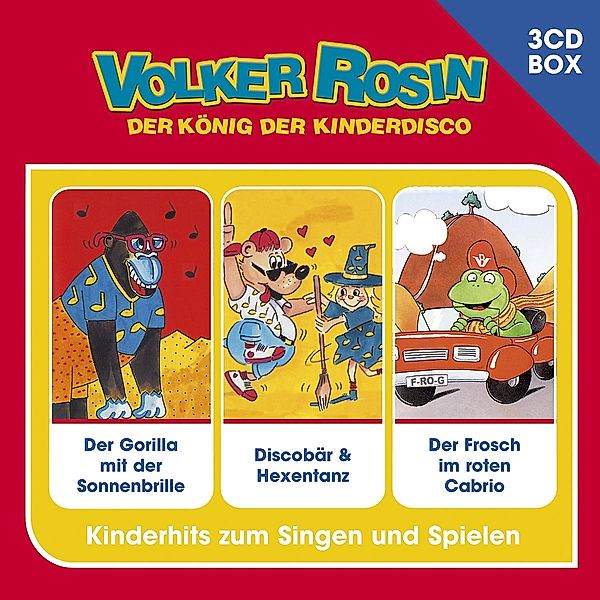 Volker Rosin - 3CD Liederbox Vol. 3, Volker Rosin
