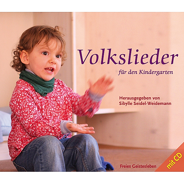 Volkslieder für den Kindergarten, m. Audio-CD