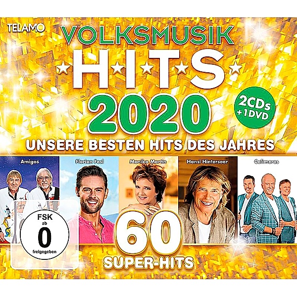 Volksmusik Hits 2020 (2 CDs + DVD), Diverse Interpreten