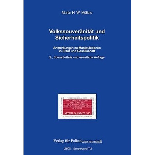 Volkssouveränität und Sicherheitspolitik, Martin H. W. Möllers