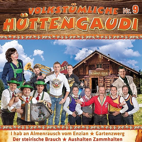 Volkstümliche Hüttengaudi Nr. 9 2CD, Diverse Interpreten