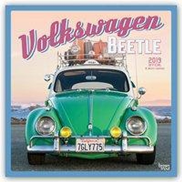 Volkswagen Beetle - VW Käfer 2019 - 18-Monatskalender