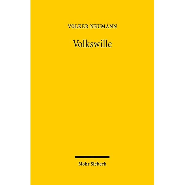 Volkswille, Volker Neumann