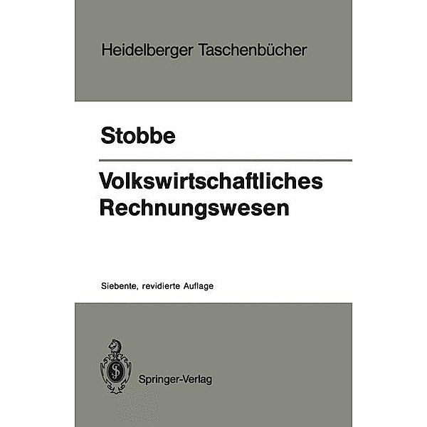 Volkswirtschaftliches Rechnungswesen, Alfred Stobbe