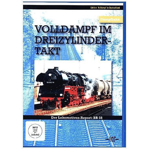 Volldampf im Dreizylindertakt - Der Lokomotiven-Report BR 58,DVD