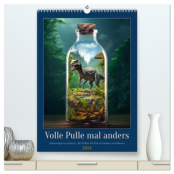 Volle Pulle mal anders (hochwertiger Premium Wandkalender 2024 DIN A2 hoch), Kunstdruck in Hochglanz, Kerstin Waurick
