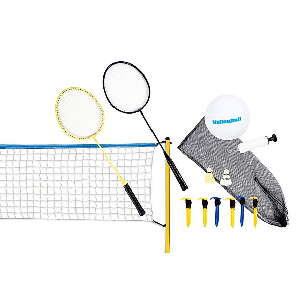 Volleyball- & Badminton-Set