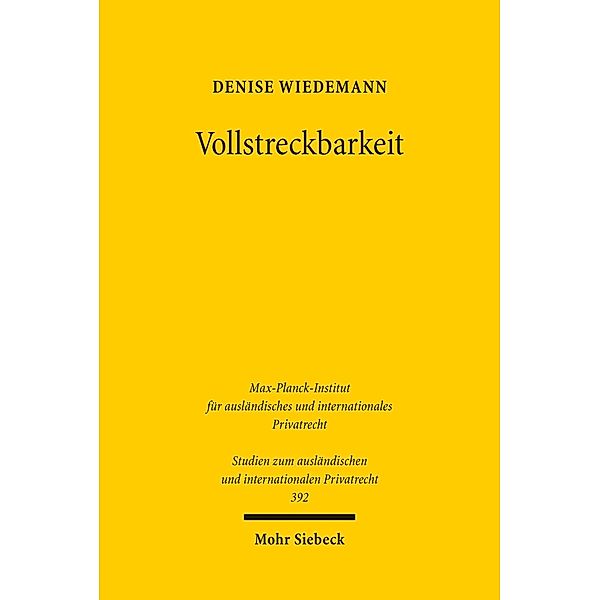 Vollstreckbarkeit, Denise Wiedemann