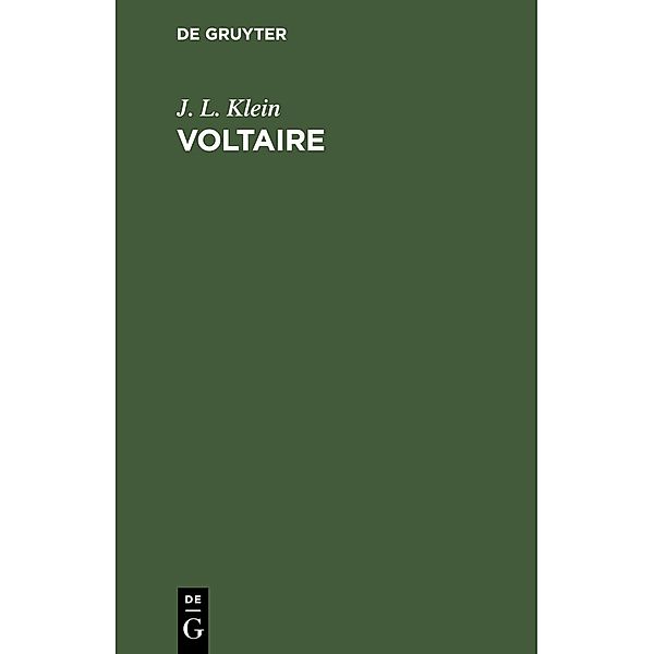 Voltaire, J. L. Klein