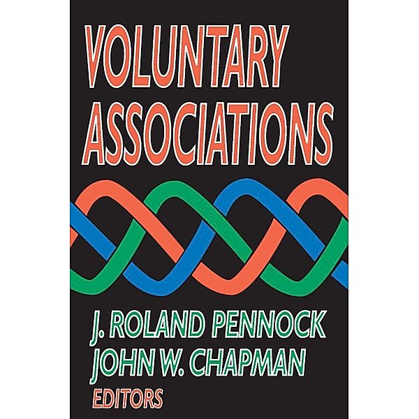 Voluntary Associations, John W. Chapman