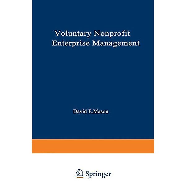 Voluntary Nonprofit Enterprise Management, David Mason