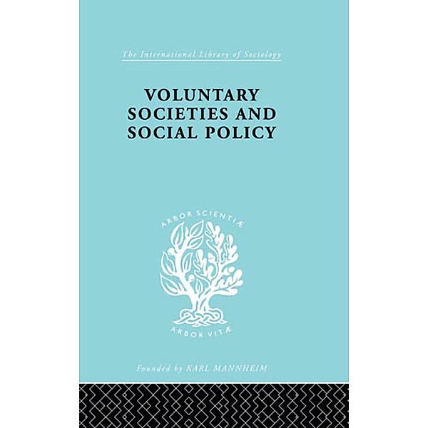 Voluntary Societies and Social Policy, Madeline Rooff